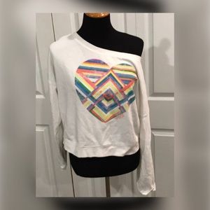 Off Shoulder Sweatshirt